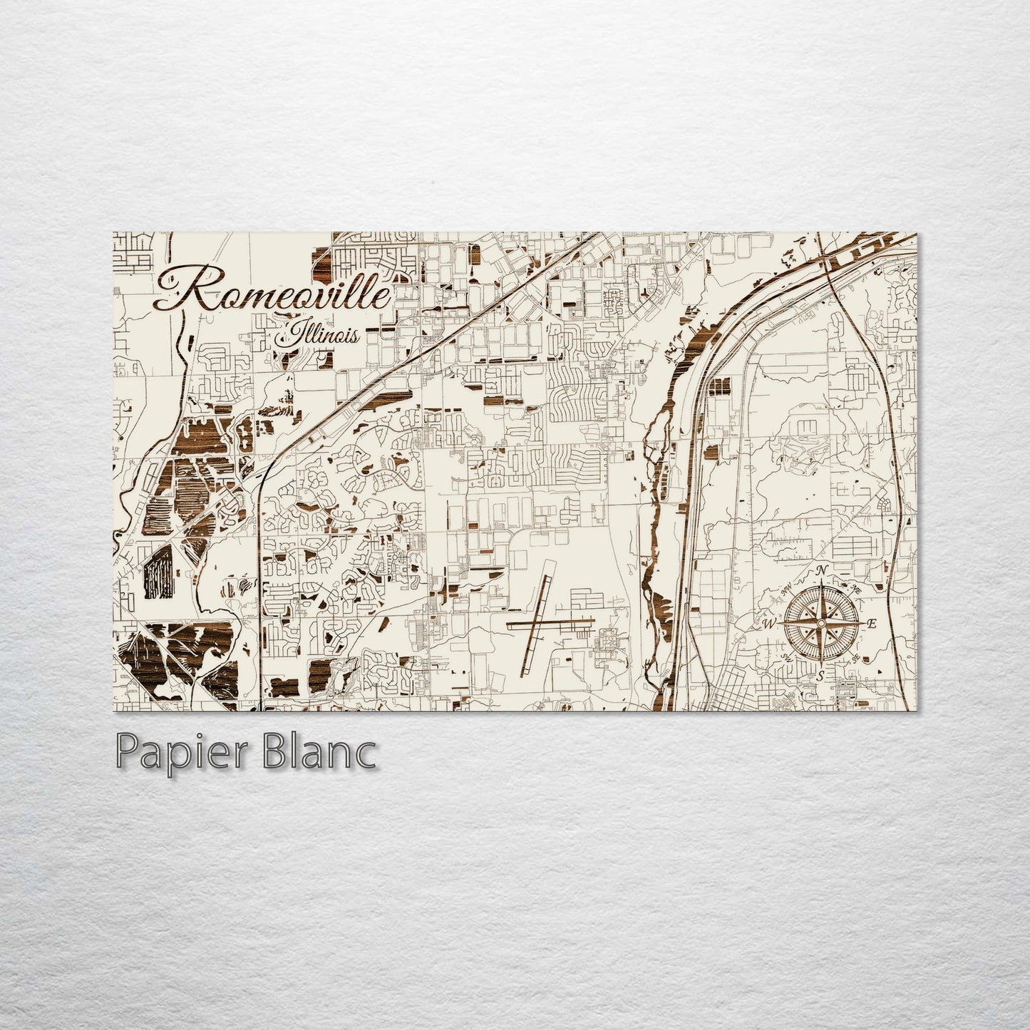 Romeoville, Illinois Street Map