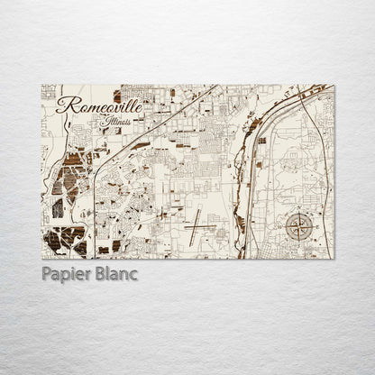 Romeoville, Illinois Street Map