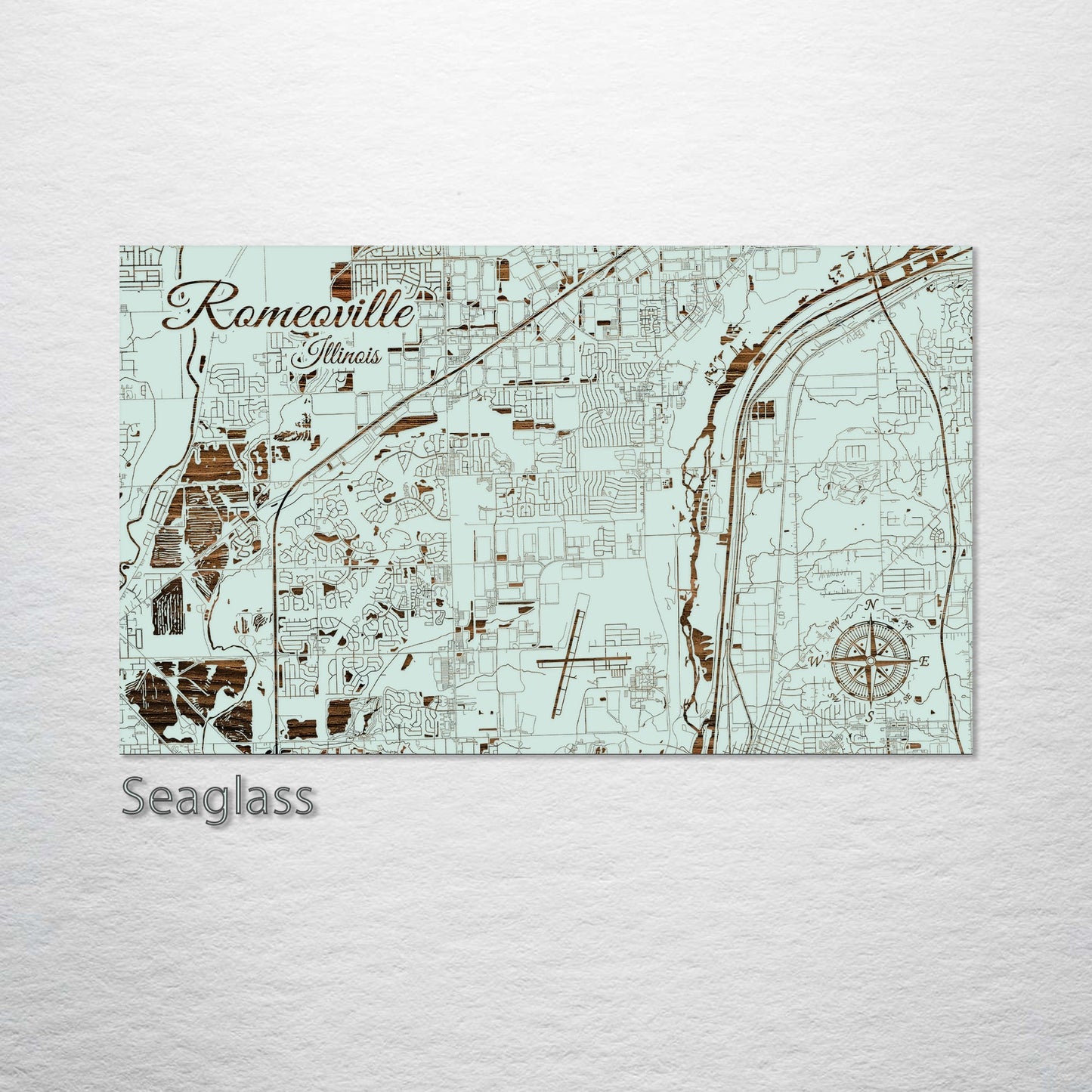 Romeoville, Illinois Street Map