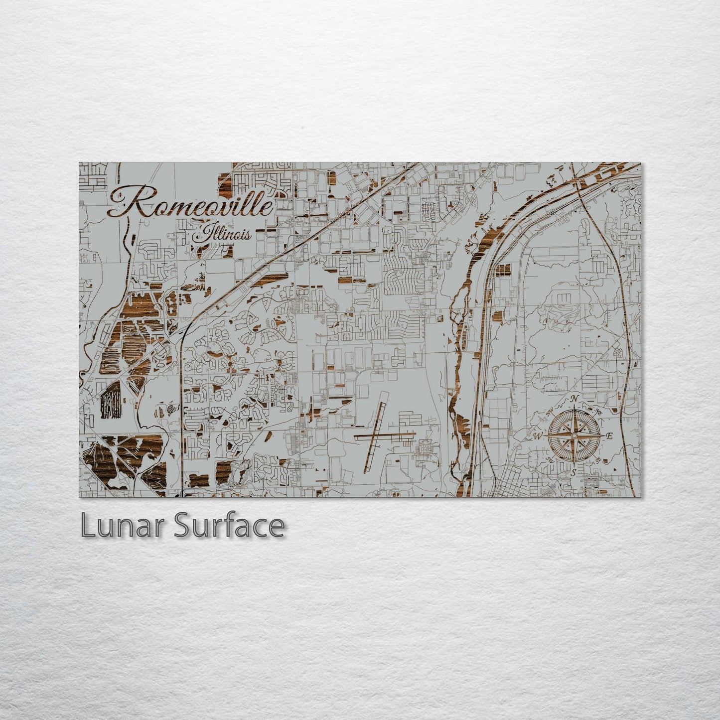 Romeoville, Illinois Street Map