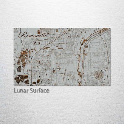 Romeoville, Illinois Street Map