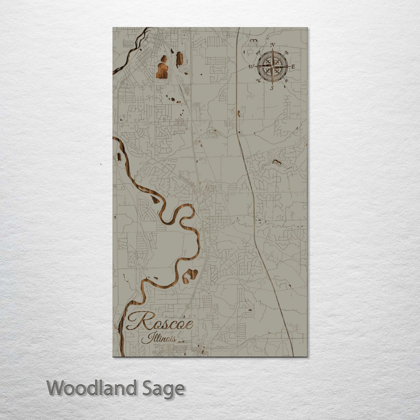 Roscoe, Illinois Street Map