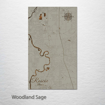 Roscoe, Illinois Street Map