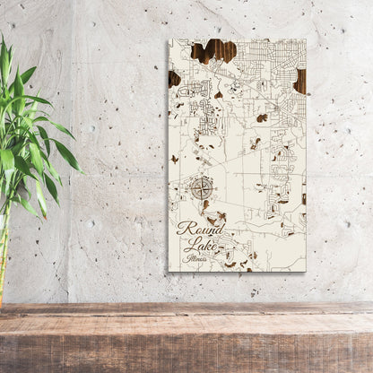 Roselle, Illinois Street Map