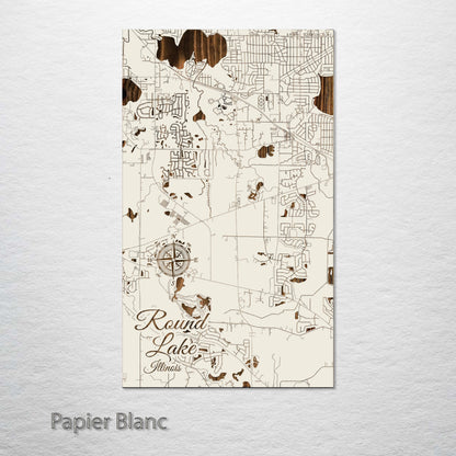 Roselle, Illinois Street Map