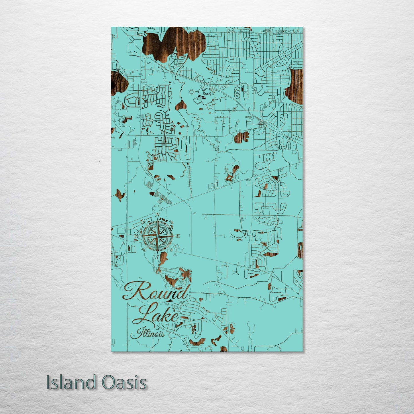 Roselle, Illinois Street Map