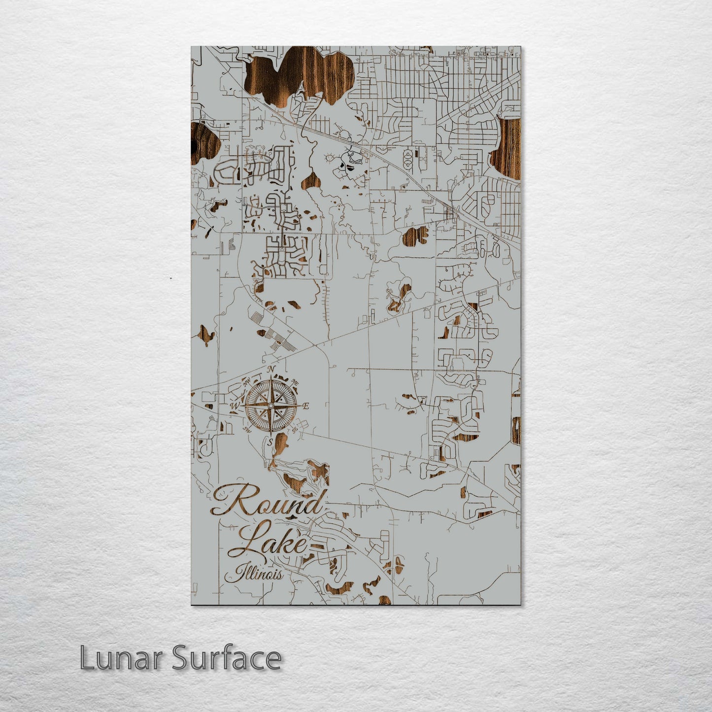 Roselle, Illinois Street Map