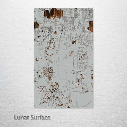 Roselle, Illinois Street Map