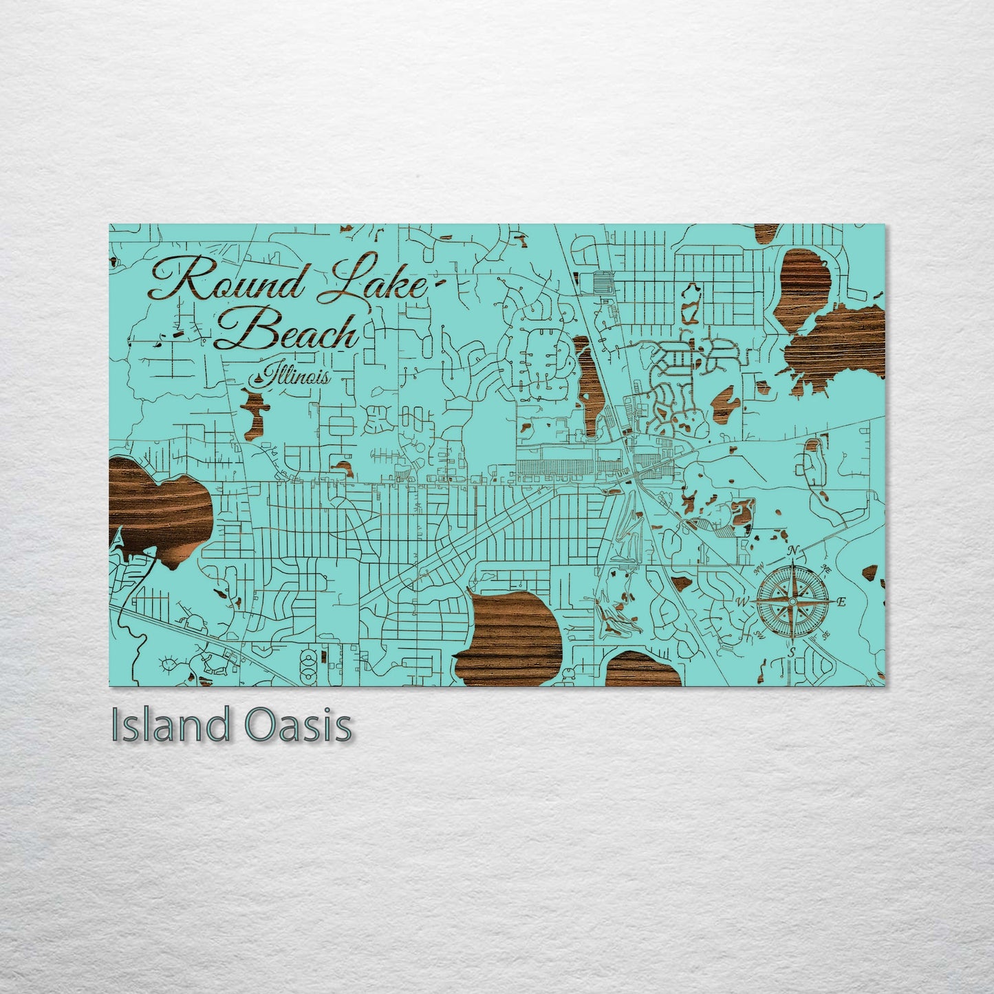 Round Lake Beach, Illinois Street Map