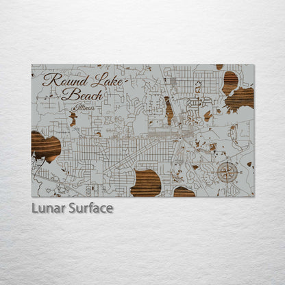 Round Lake Beach, Illinois Street Map