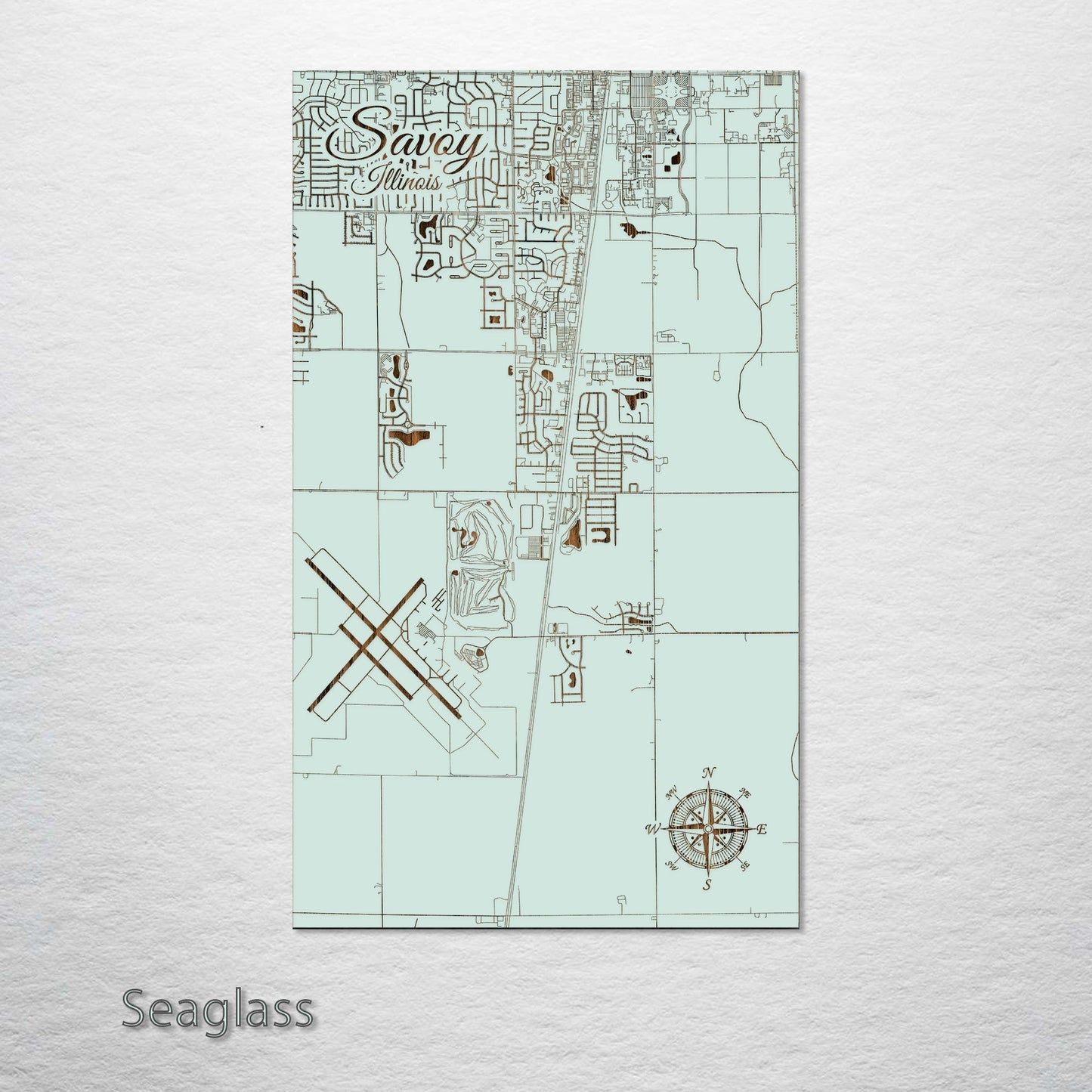 Savoy, Illinois Street Map