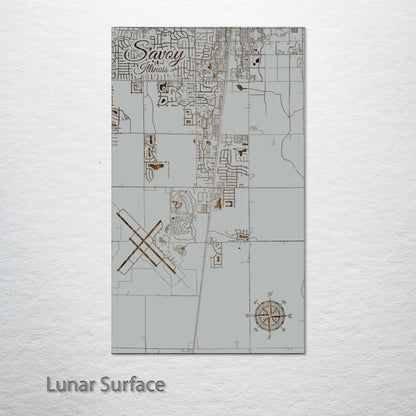 Savoy, Illinois Street Map