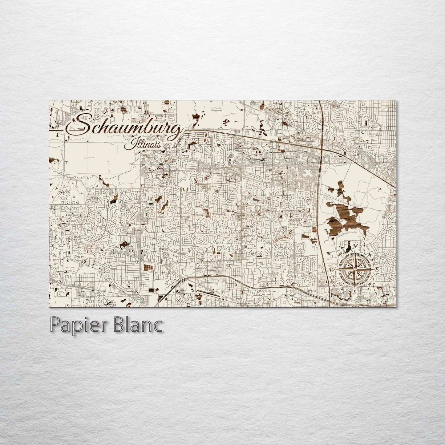 Schaumburg, Illinois Street Map