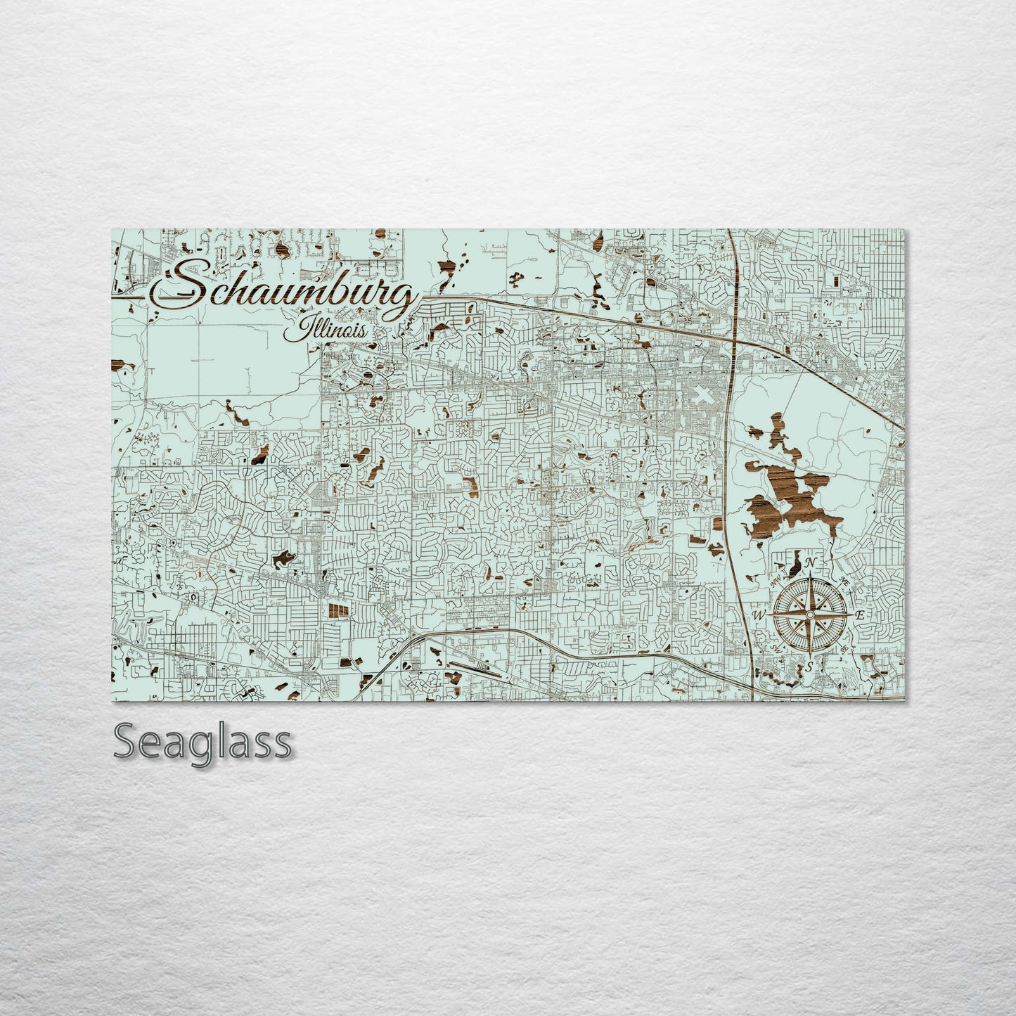 Schaumburg, Illinois Street Map