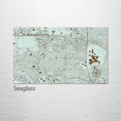 Schaumburg, Illinois Street Map