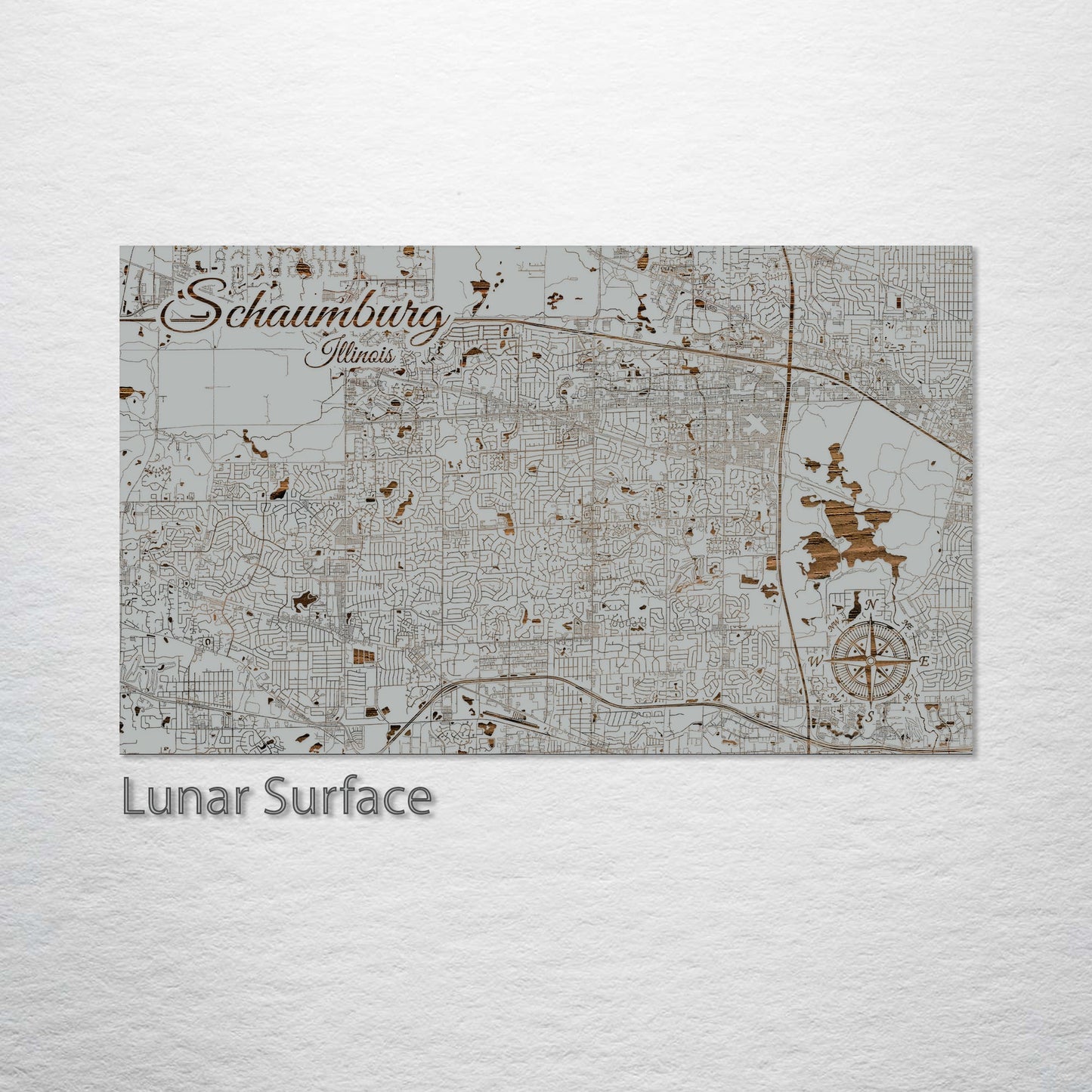 Schaumburg, Illinois Street Map