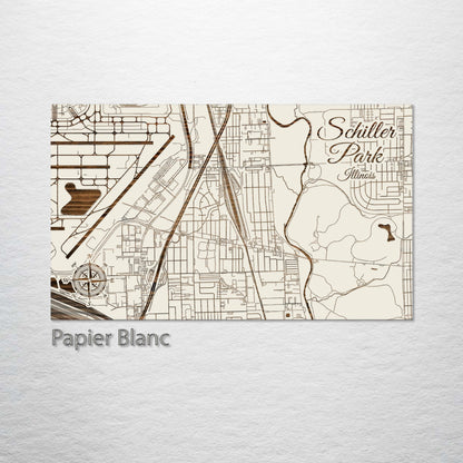 Schiller Park, Illinois Street Map