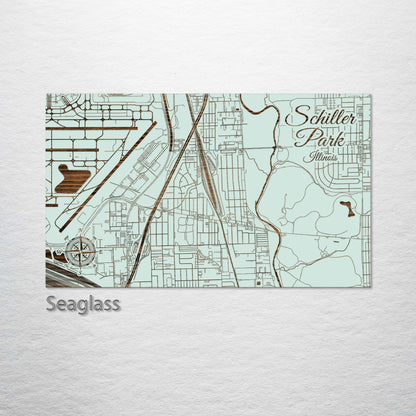 Schiller Park, Illinois Street Map