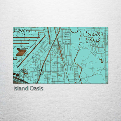 Schiller Park, Illinois Street Map