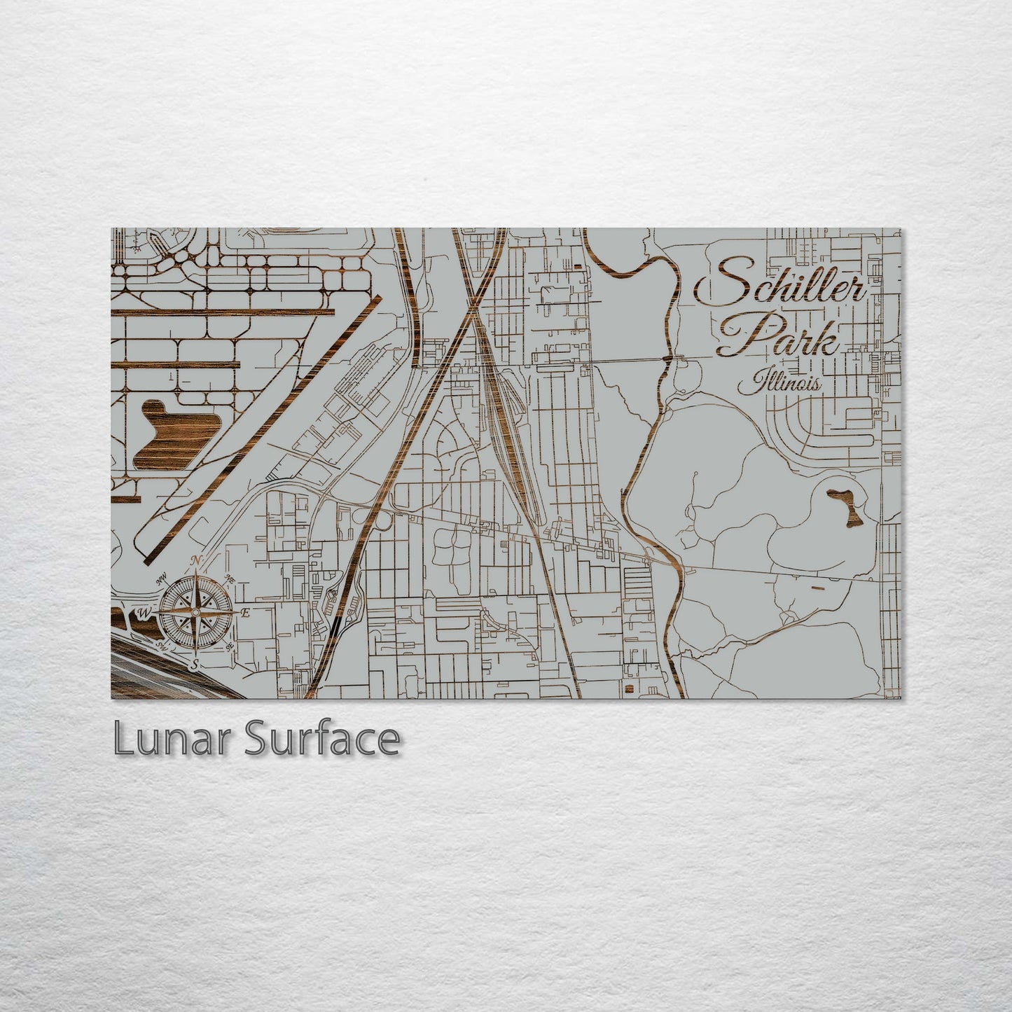 Schiller Park, Illinois Street Map