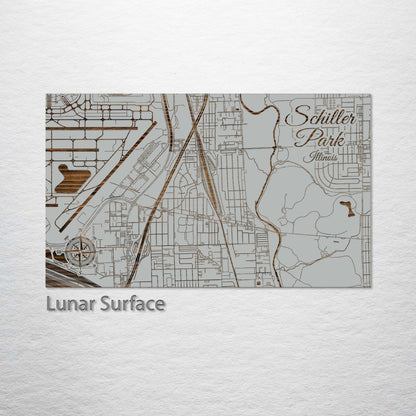 Schiller Park, Illinois Street Map