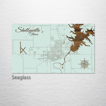 Shelbyville, Illinois Street Map