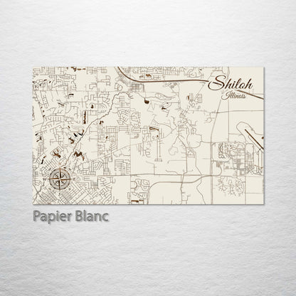 Shiloh, Illinois Street Map