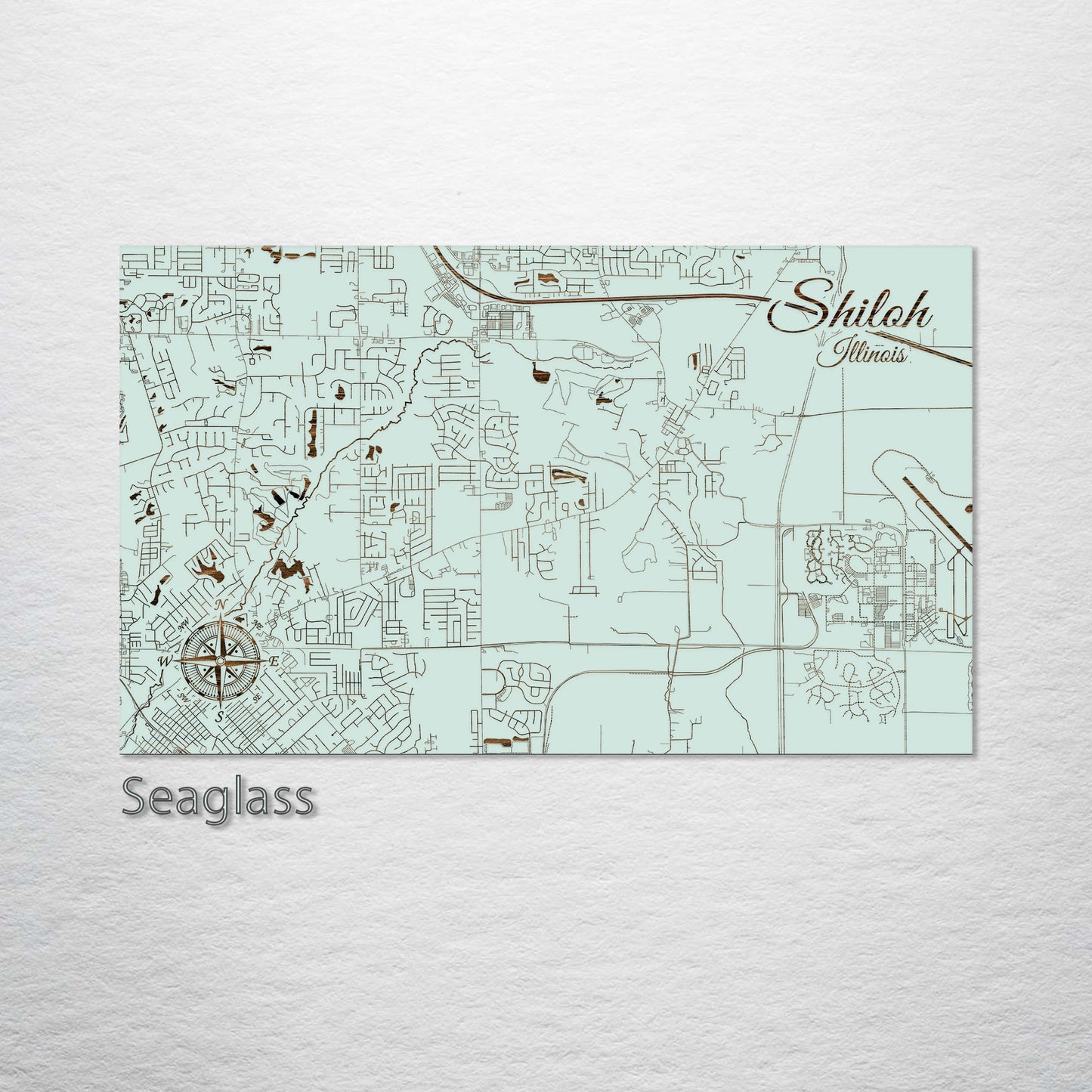 Shiloh, Illinois Street Map