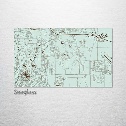 Shiloh, Illinois Street Map