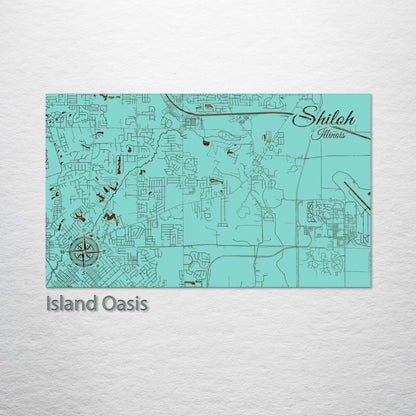 Shiloh, Illinois Street Map