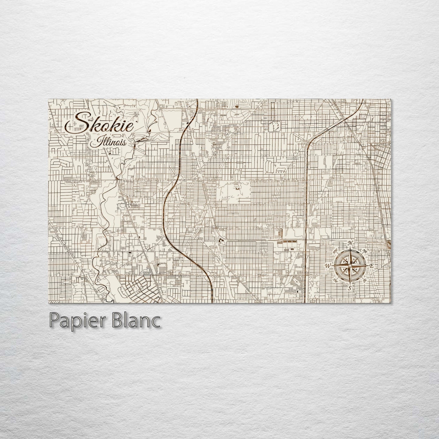 Skokie, Illinois Street Map