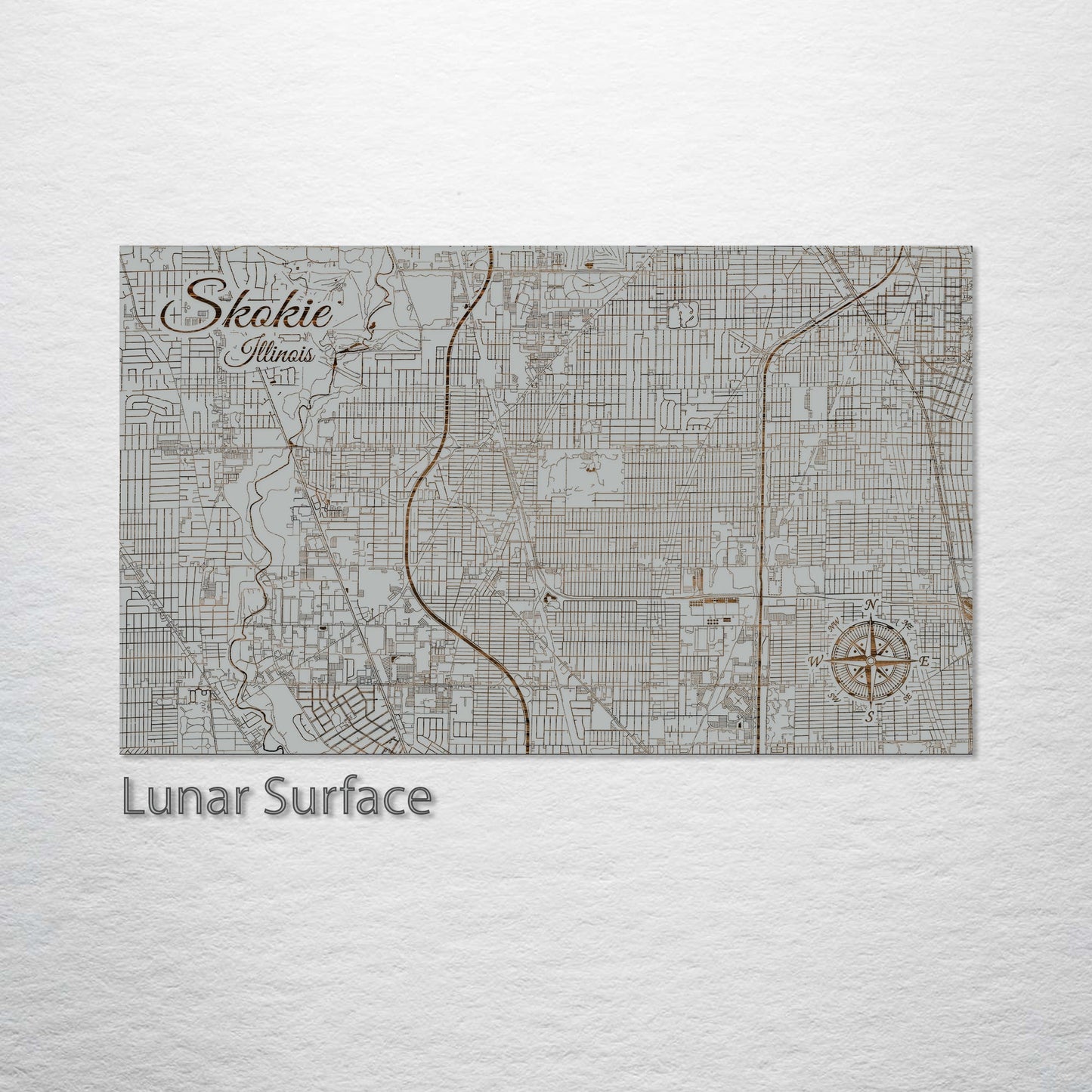 Skokie, Illinois Street Map