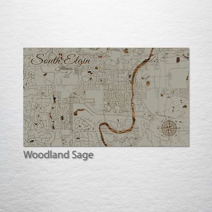 South Elgin, Illinois Street Map