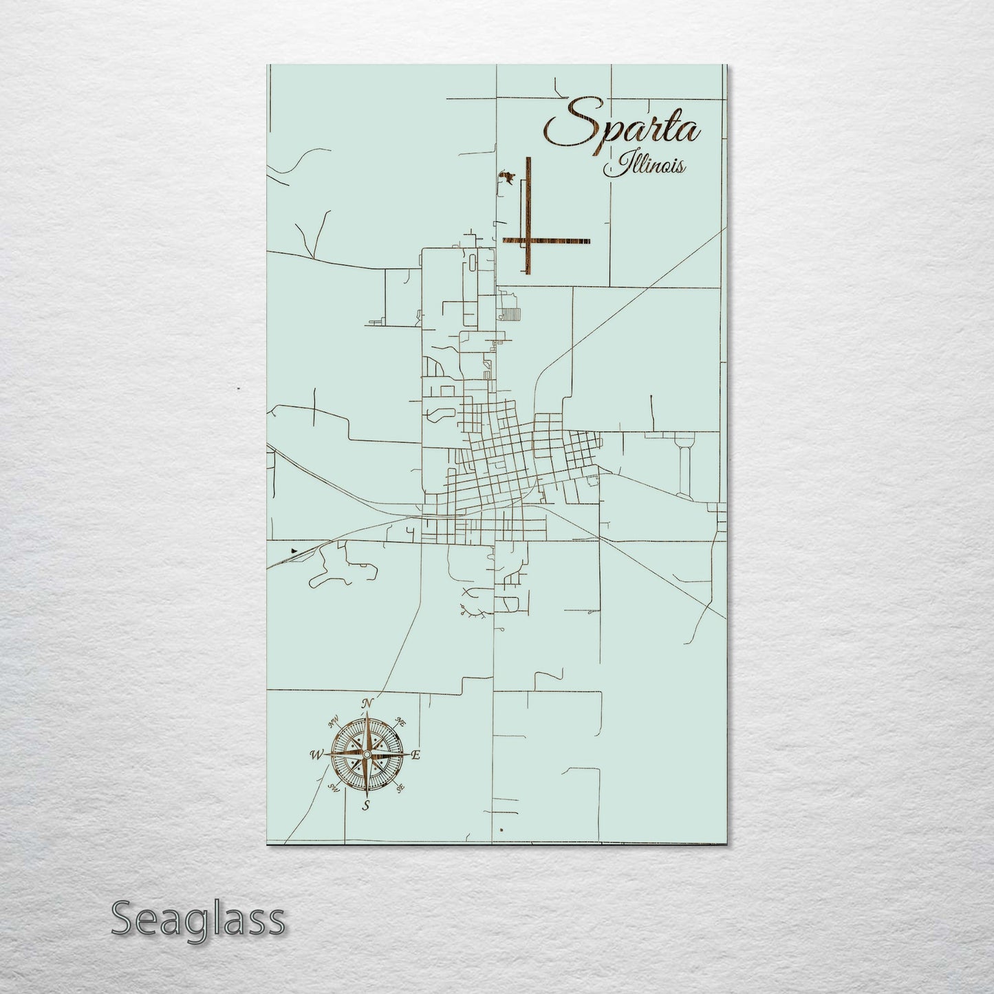 Sparta, Illinois Street Map