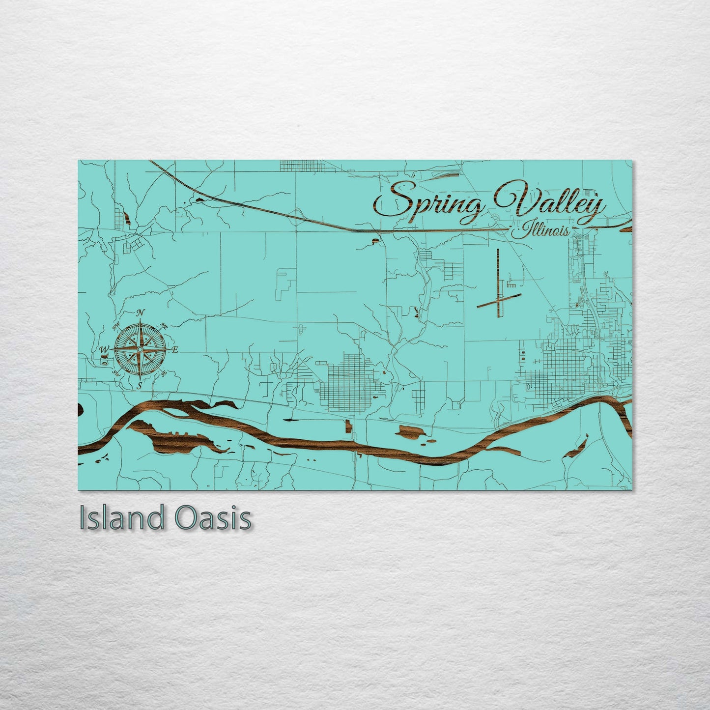 Spring Valley, Illinois Street Map