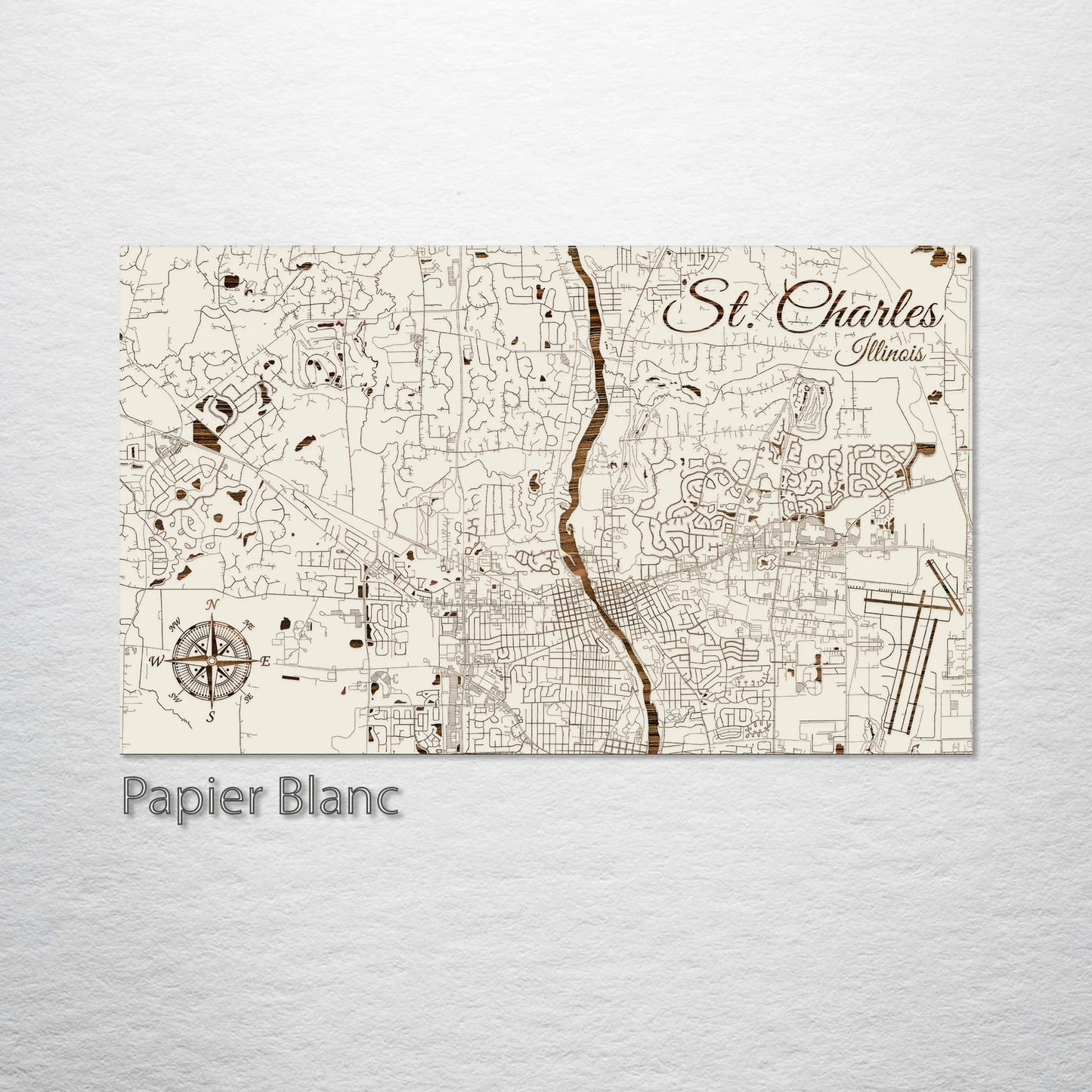 St. Charles, Illinois Street Map