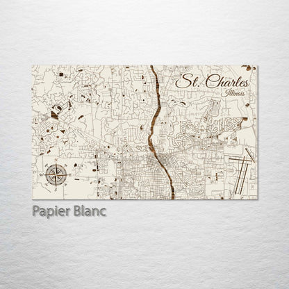 St. Charles, Illinois Street Map