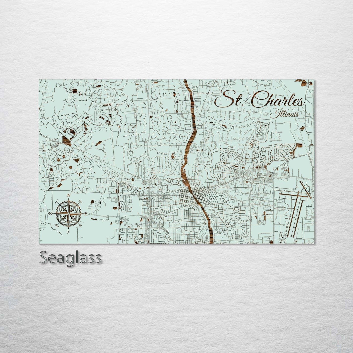 St. Charles, Illinois Street Map