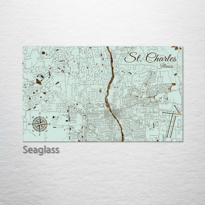 St. Charles, Illinois Street Map