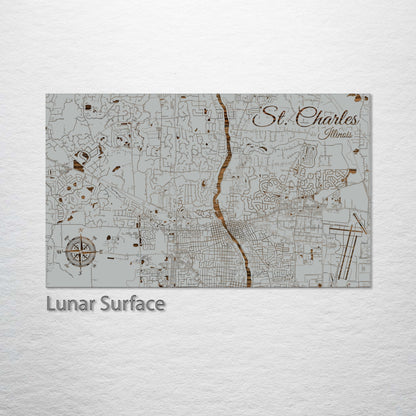 St. Charles, Illinois Street Map