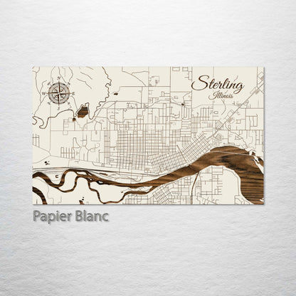 Sterling, Illinois Street Map