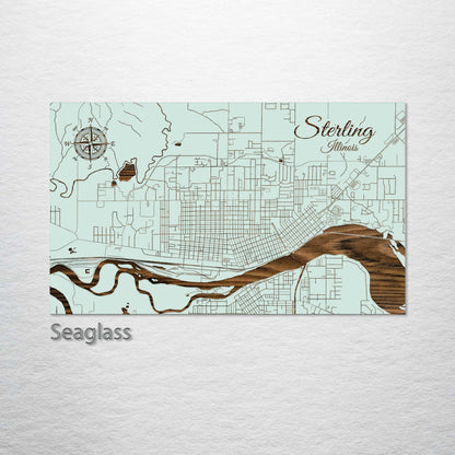 Sterling, Illinois Street Map