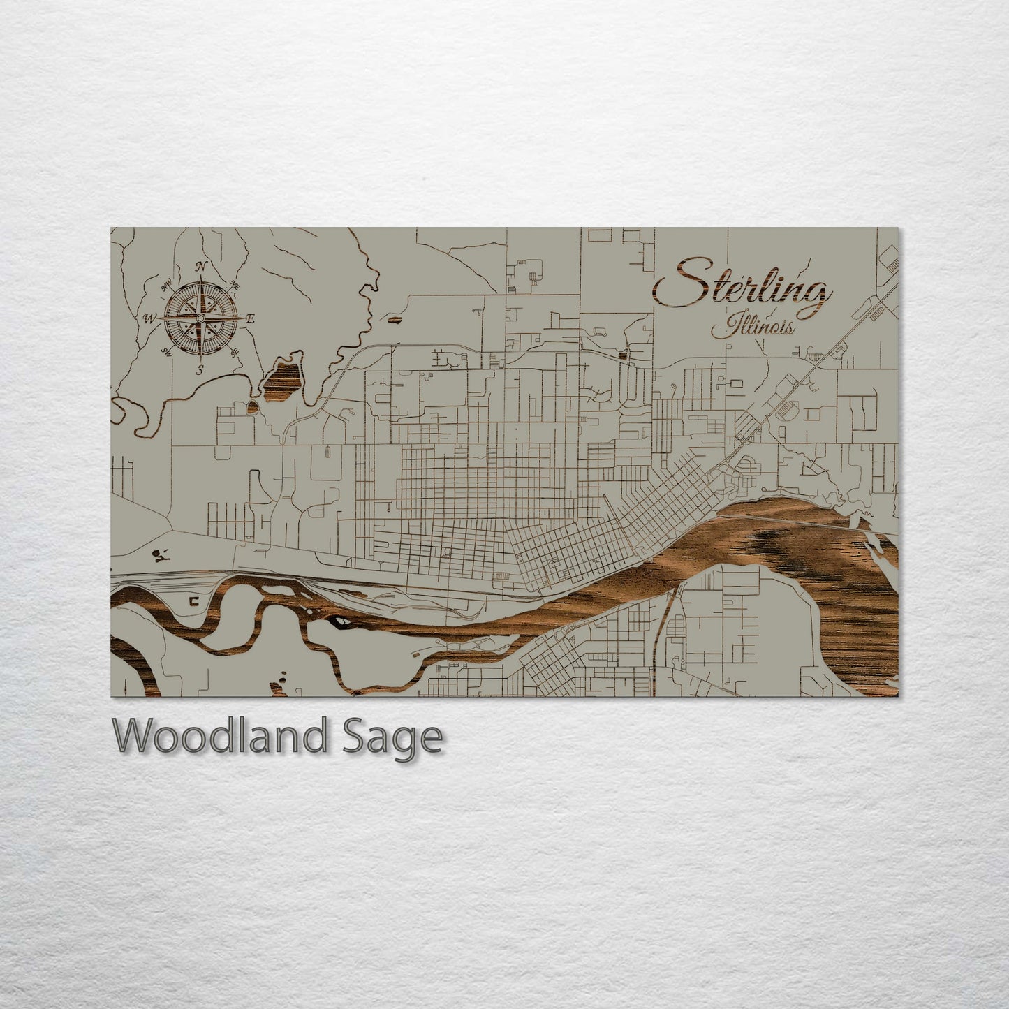 Sterling, Illinois Street Map