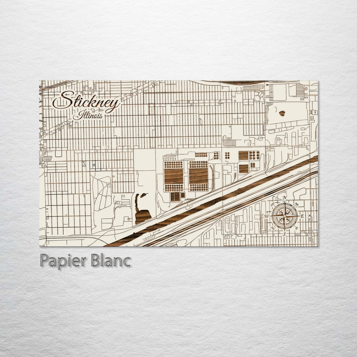 Stickney, Illinois Street Map