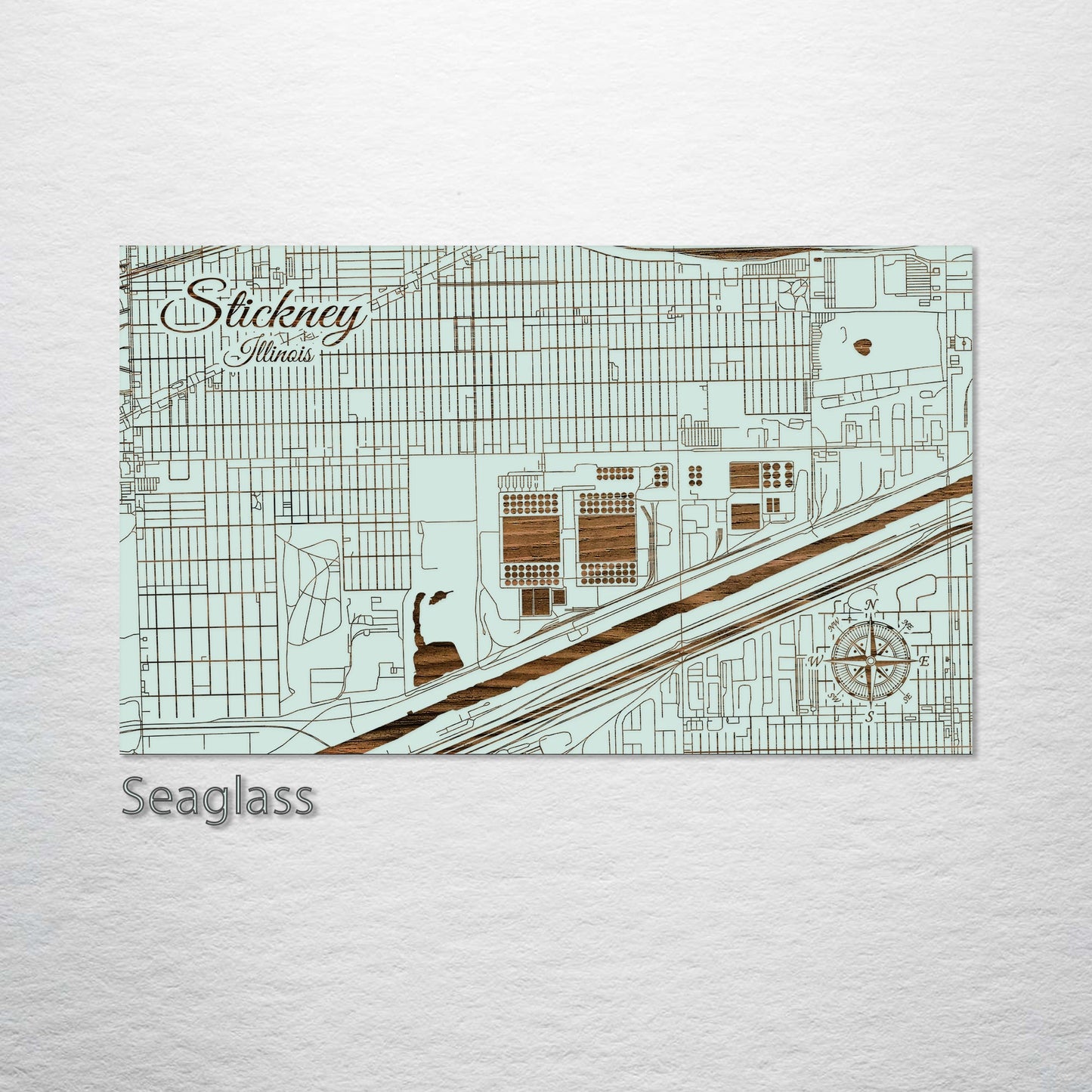 Stickney, Illinois Street Map