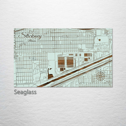 Stickney, Illinois Street Map