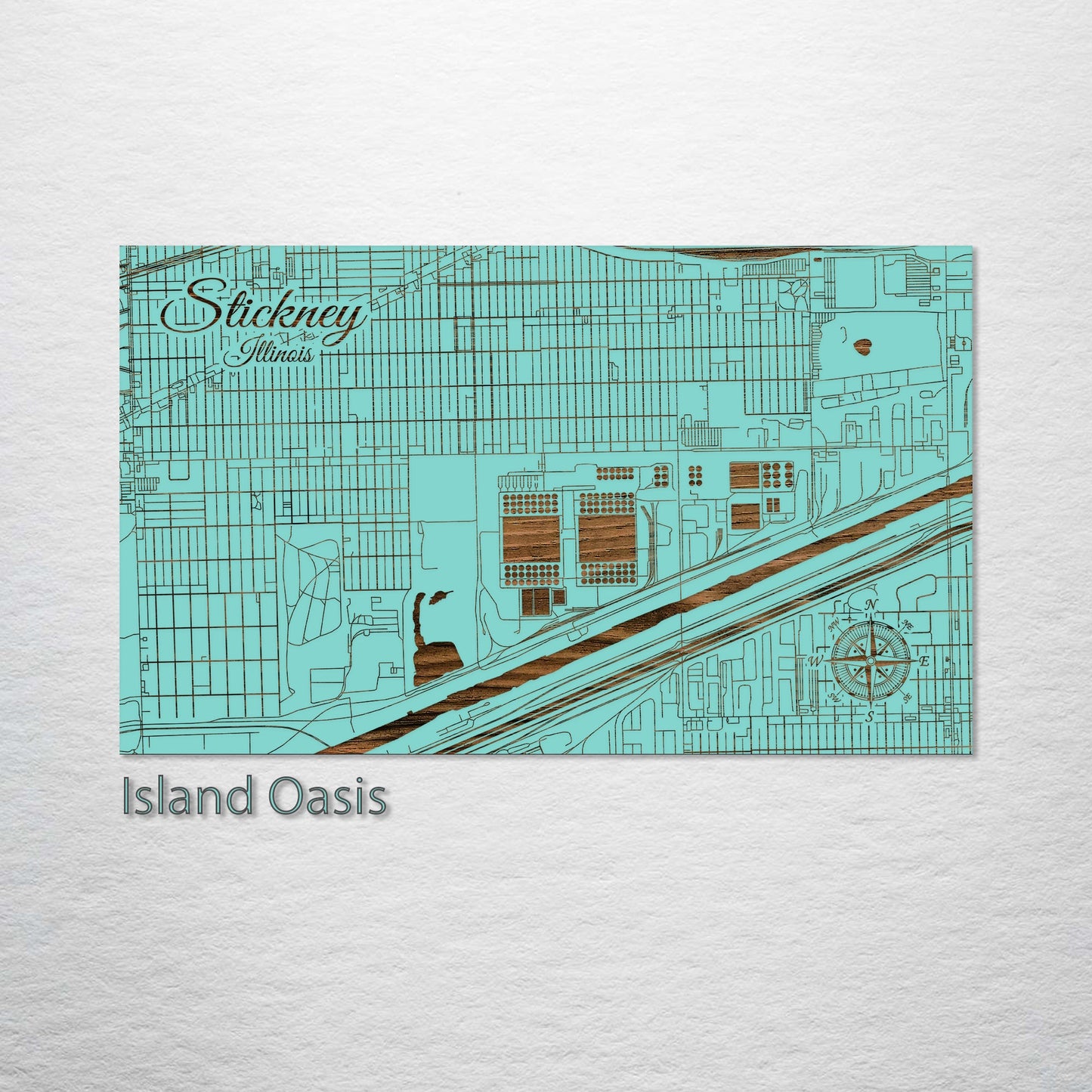 Stickney, Illinois Street Map