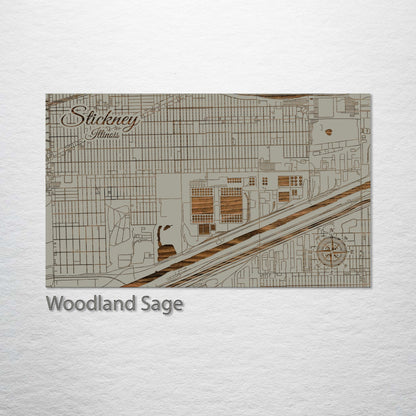 Stickney, Illinois Street Map