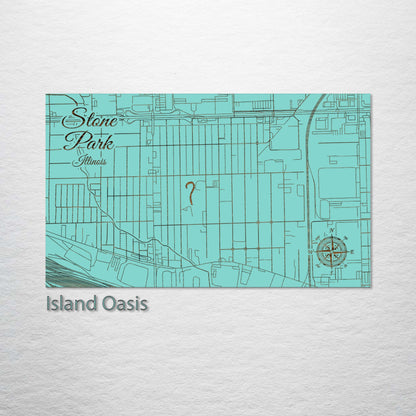 Stone Park, Illinois Street Map