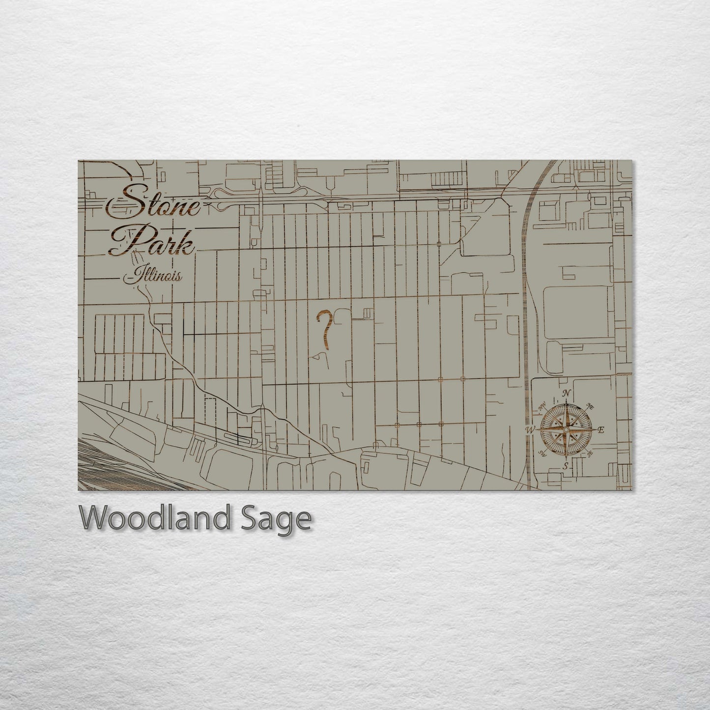 Stone Park, Illinois Street Map